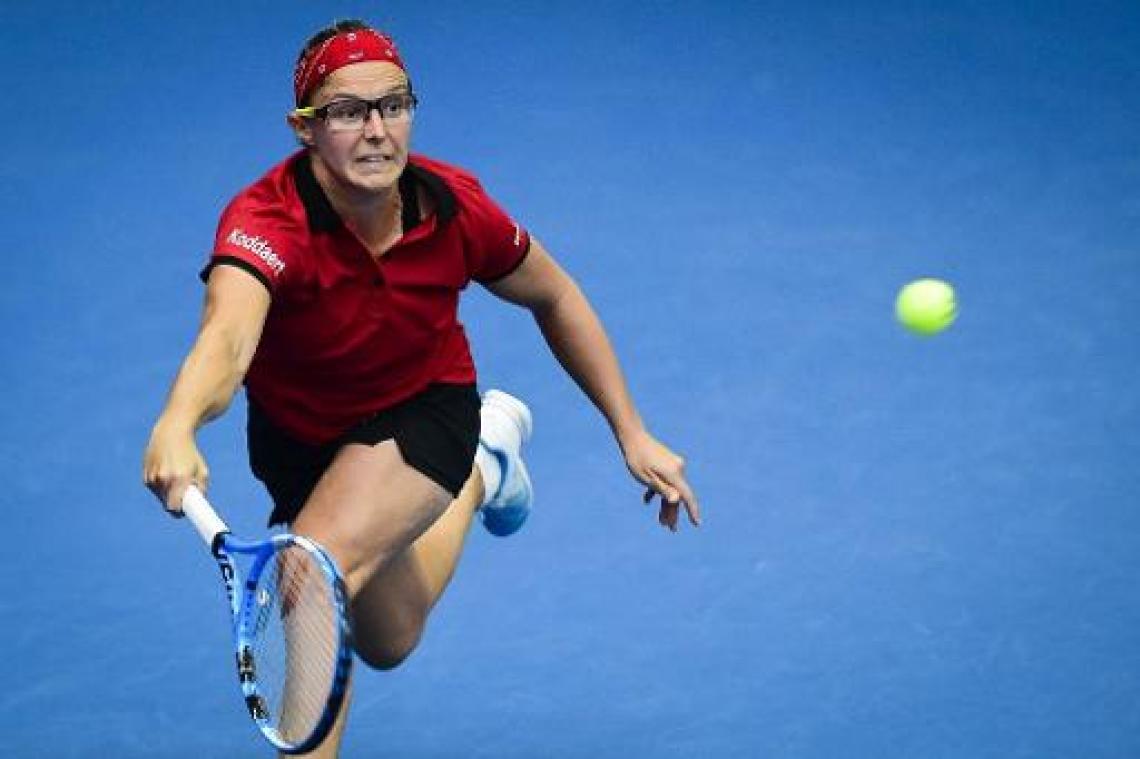 WTA Rosmalen - Kirsten Flipkens sneuvelt in kwartfinales