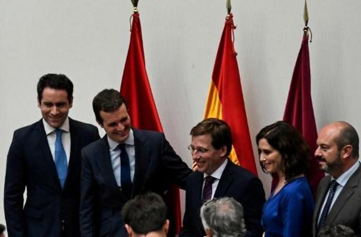 Madrid krijgt conservatieve burgemeester met steun van extreemrechts