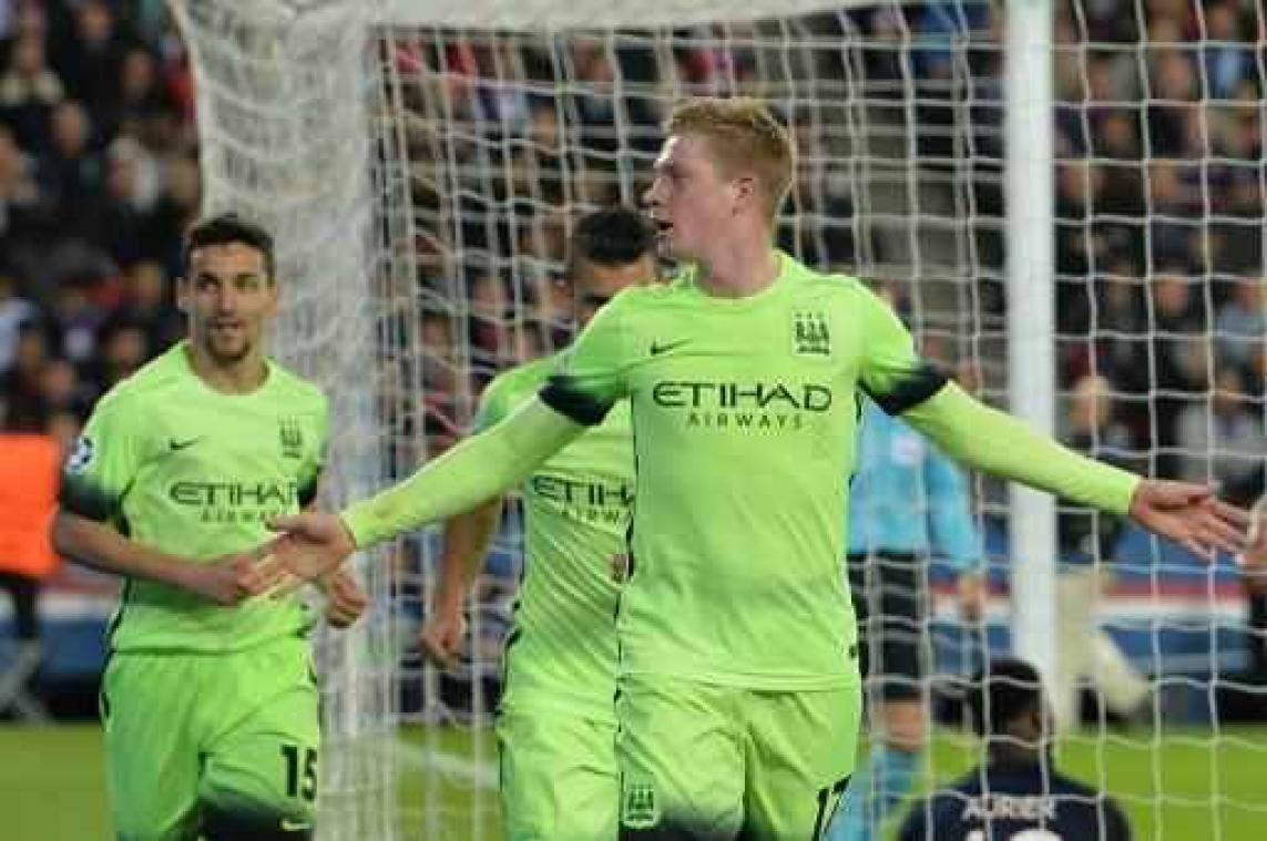 Kevin De Bruyne in Team van de Week Champions League