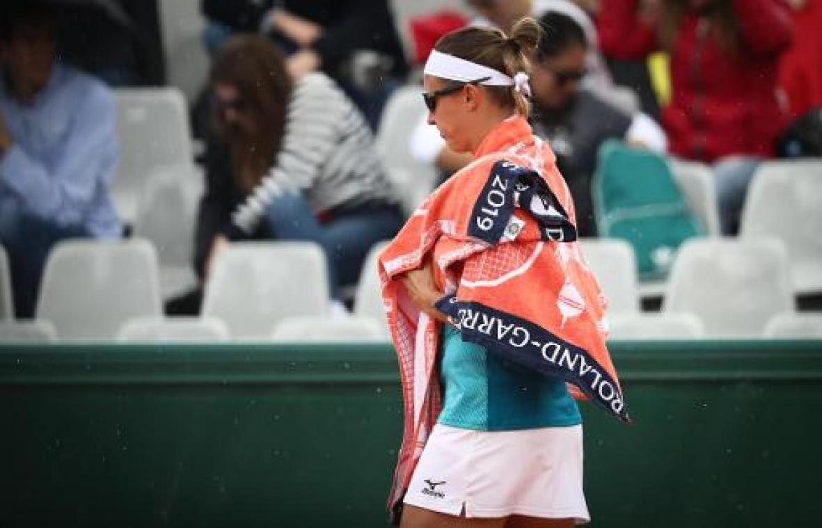 Kirsten Flipkens geraakt niet voorbij openingsronde in Mallorca