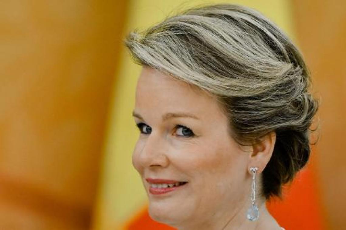 Koningin Mathilde pleit voor doorbreken van taboe op geestelijke gezondheid