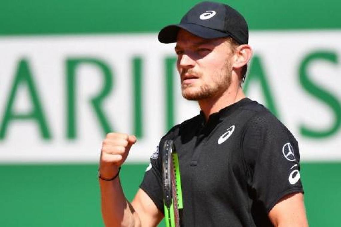 David Goffin neemt vlot eerste horde in Halle
