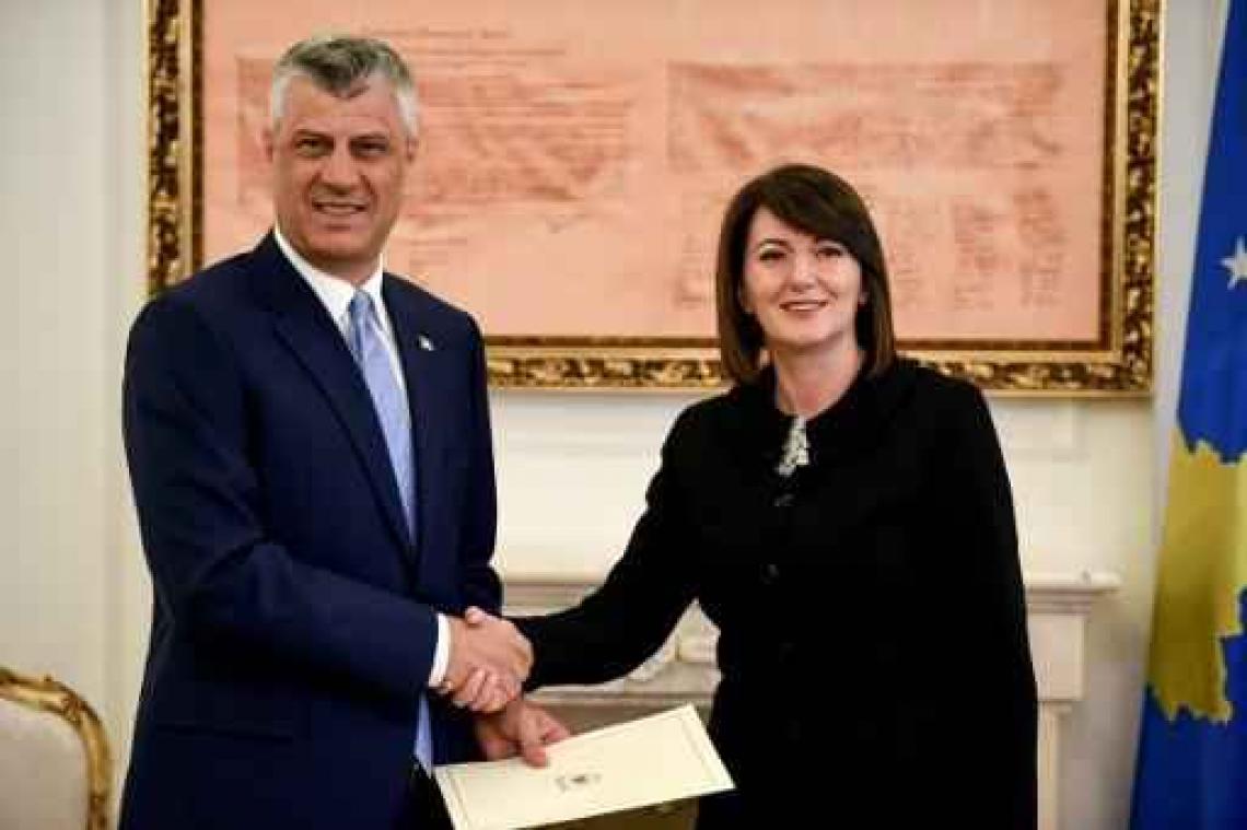 Thaci legt eed af als nieuwe president van Kosovo