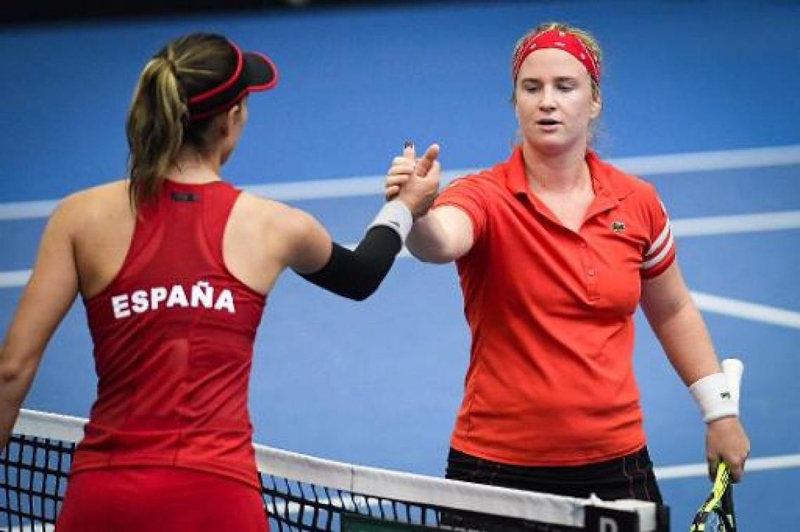 WTA Mallorca - Ysaline Bonaventure sneuvelt in openingsronde tegen Kerber