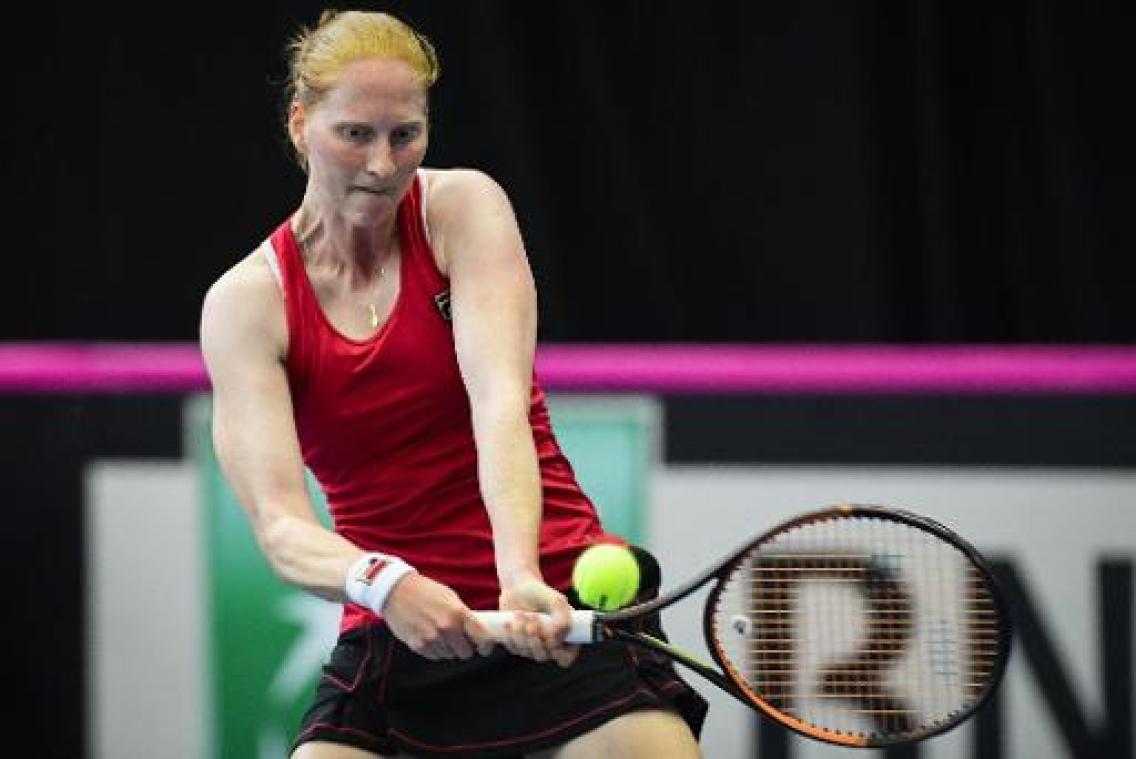 Alison Van Uytvanck strandt in tweede ronde
