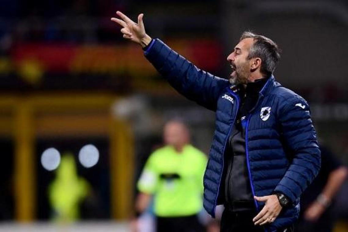 Marco Giampaolo wordt de nieuwe coach van AC Milaan