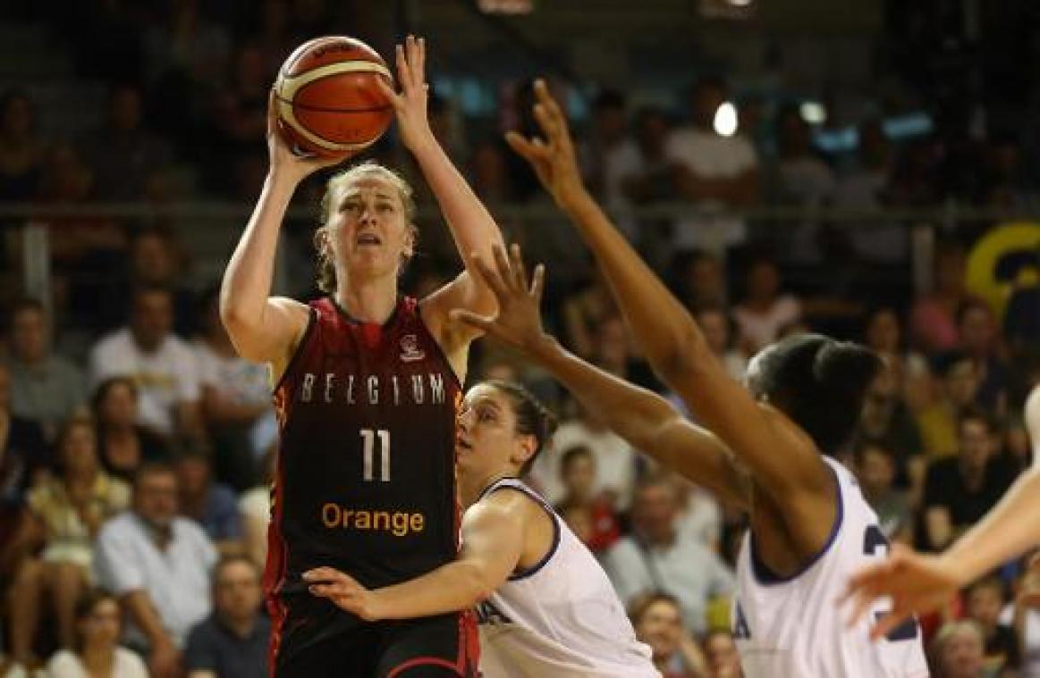 EK basket (v) - Belgian Cats winnen oefeninterland tegen Italië