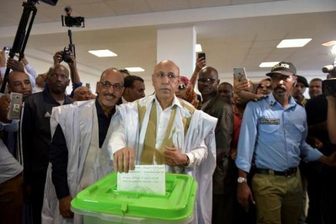 Topfavoriet Ghazouani eist overwinning op bij presidentsverkiezingen Mauritanië