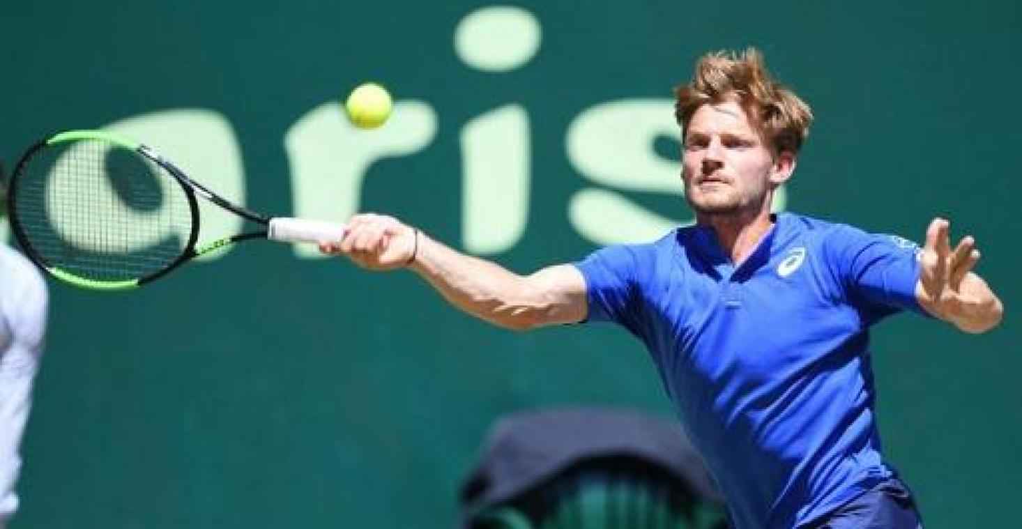 David Goffin kan Roger Federer niet van tiende titel houden