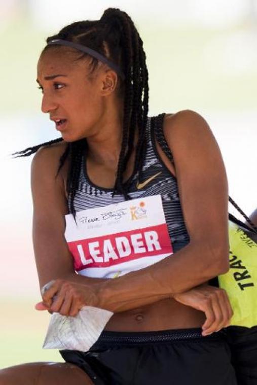 Nafi Thiam neemt ondanks elleboogblessure deel aan afsluitende 800 meter
