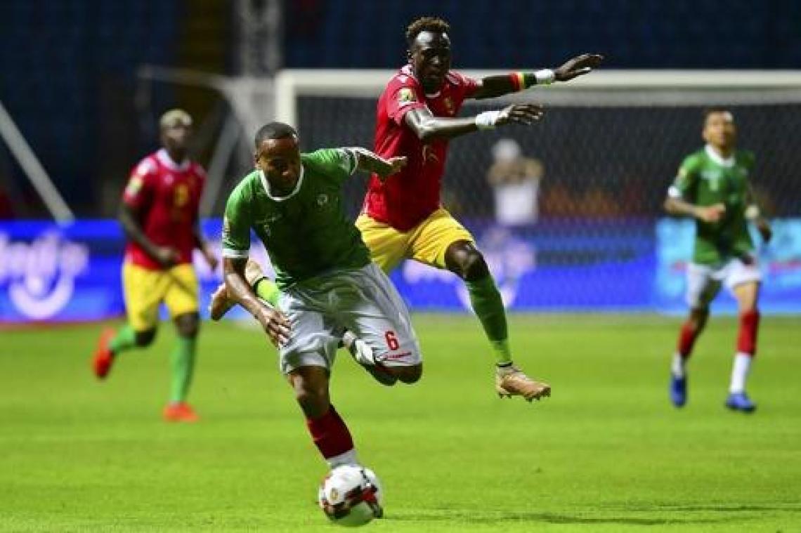 Africa Cup 2019 - Guinee en Madagascar spelen 2-2 gelijk