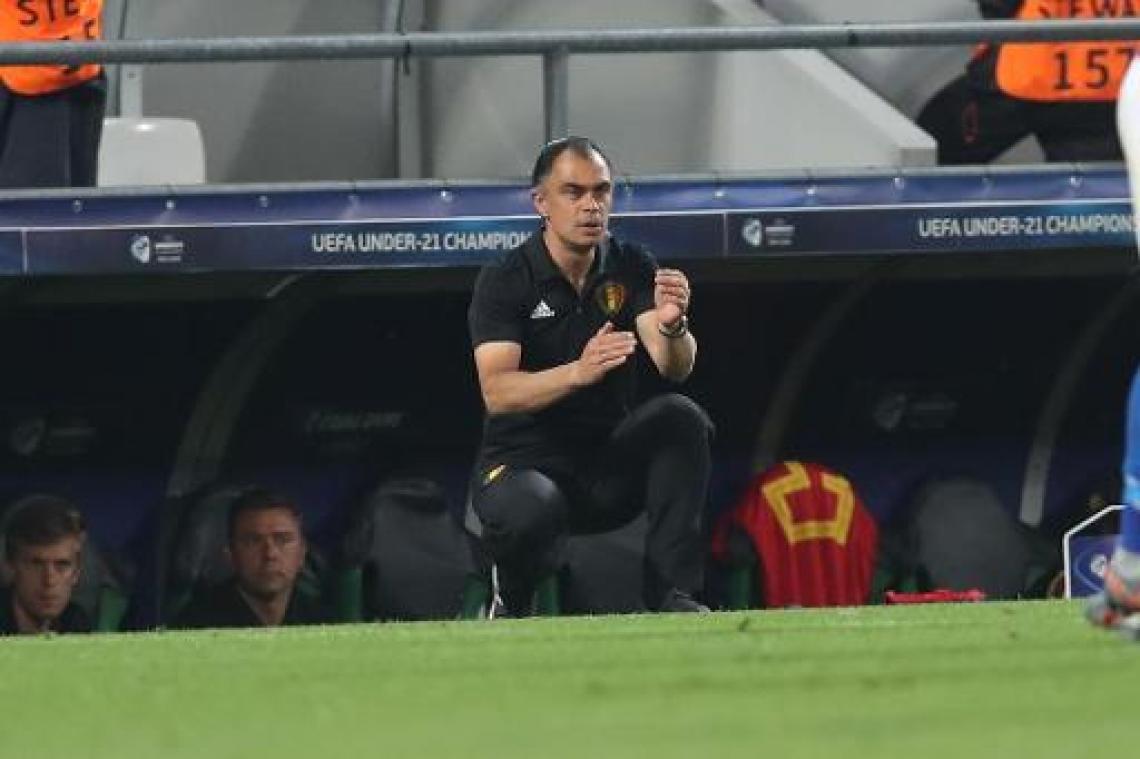 EK U21 (m) - Johan Walem looft Yari Verschaeren na prachtgoal: "Maar hij moet blijven geduld hebben"