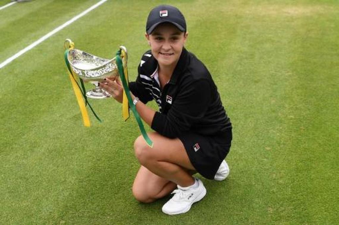 Ashleigh Barty is nieuwe nummer 1 op WTA-ranking