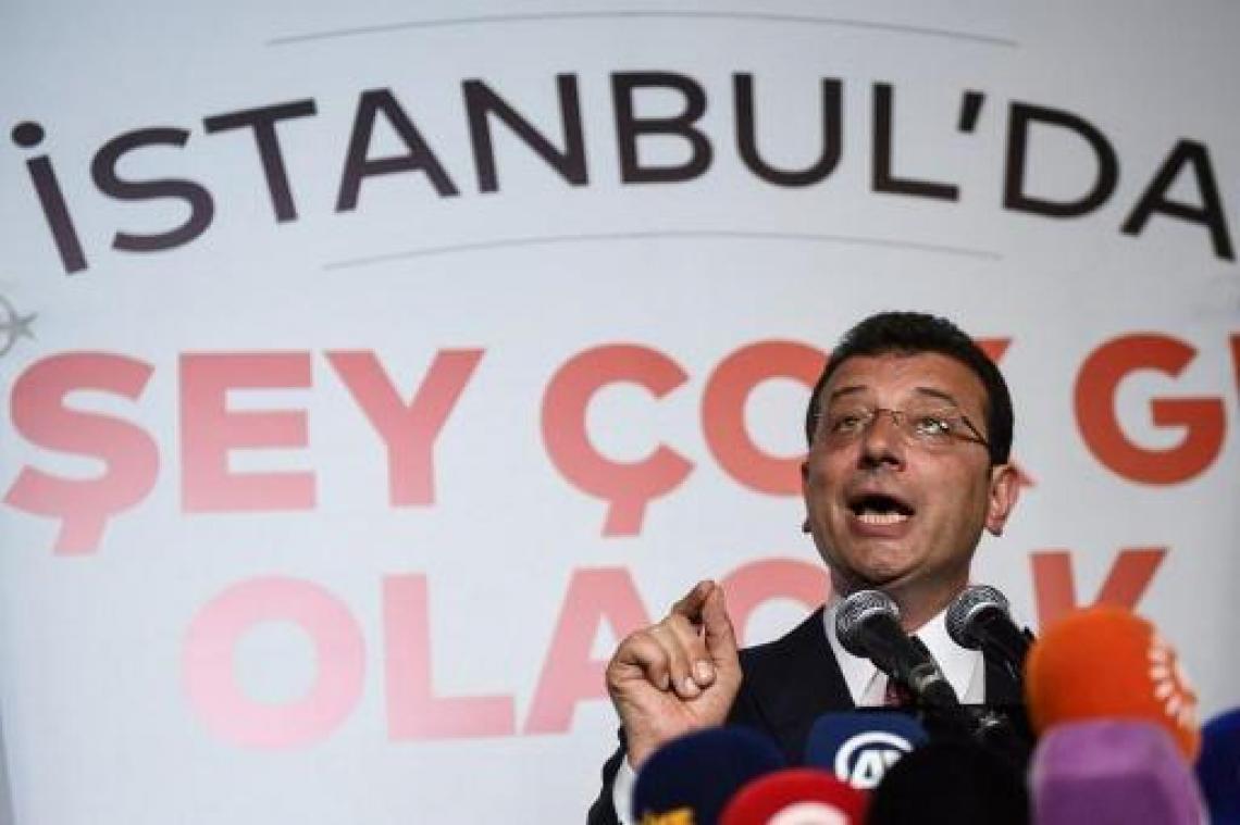 Oppositiekandidaat Imamoglu behaalt 54,2 procent van de stemmen