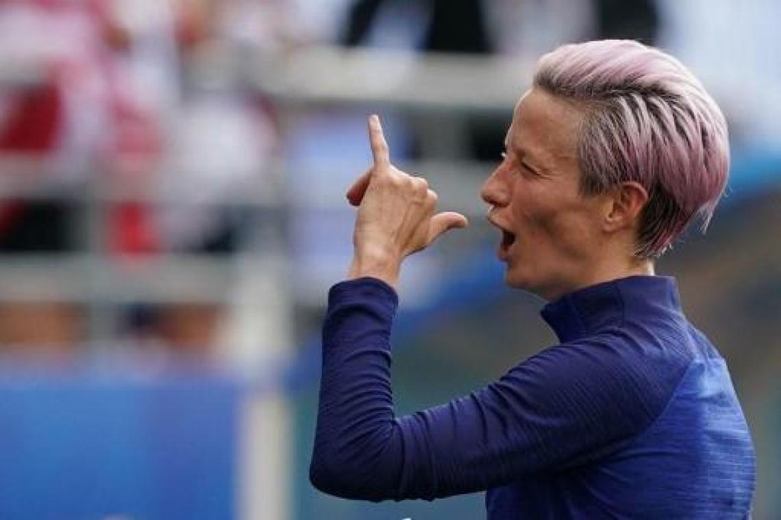 WK vrouwenvoetbal - Amerikaanse voetbalsters schakelen stug Spanje uit