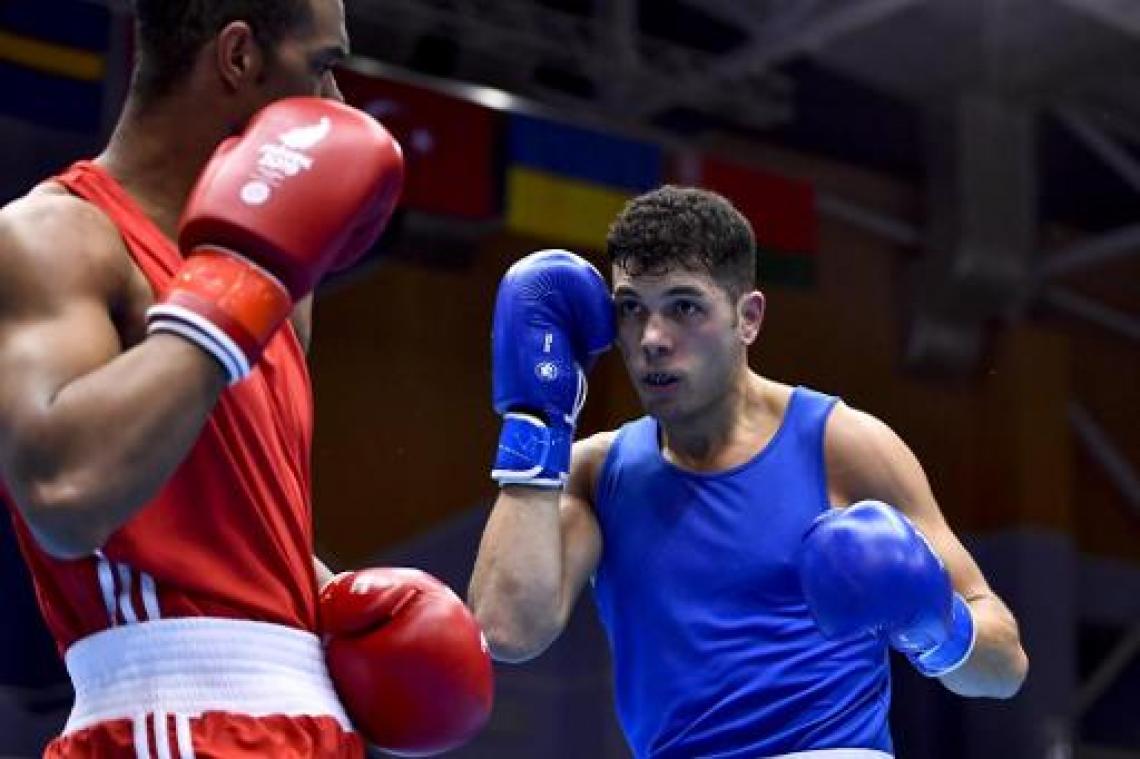 Europese Spelen - Bokser Ziad El Mohor gaat eruit in kwartfinales en grijpt naast medailles