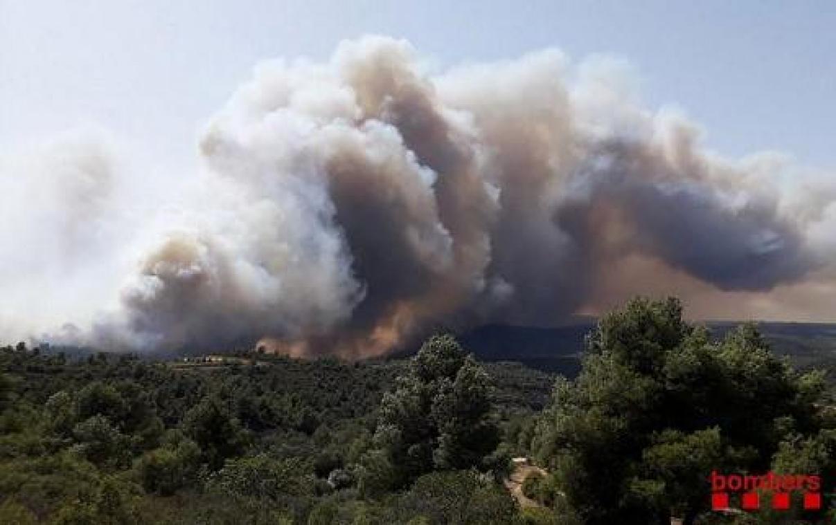 Bosbrand in Catalonië verwoest 3.500 hectaren bos
