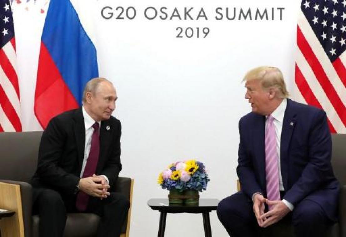 Ironische Trump waarschuwt Poetin voor inmenging bij de presidentsverkiezingen