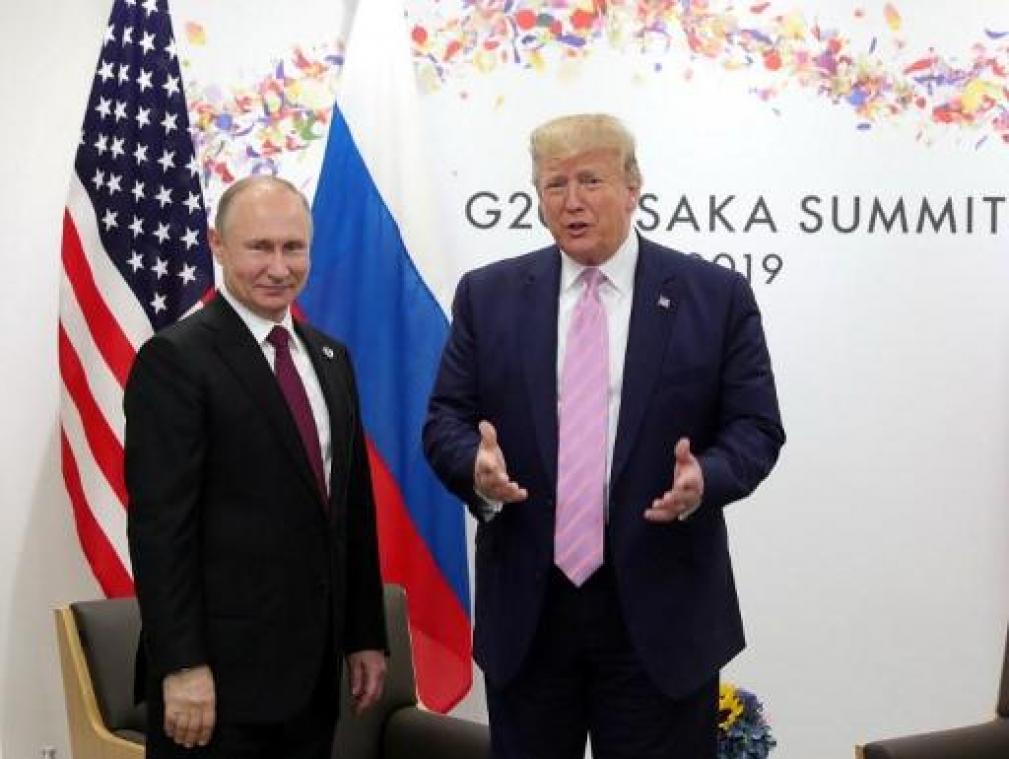 Poetin nodigt Trump uit voor bezoek aan Rusland in mei 2020