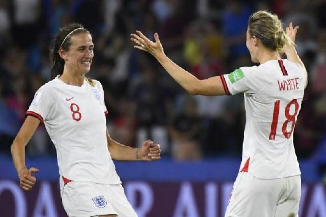 WK vrouwenvoetbal - Engeland mag als eerste naar halve finales