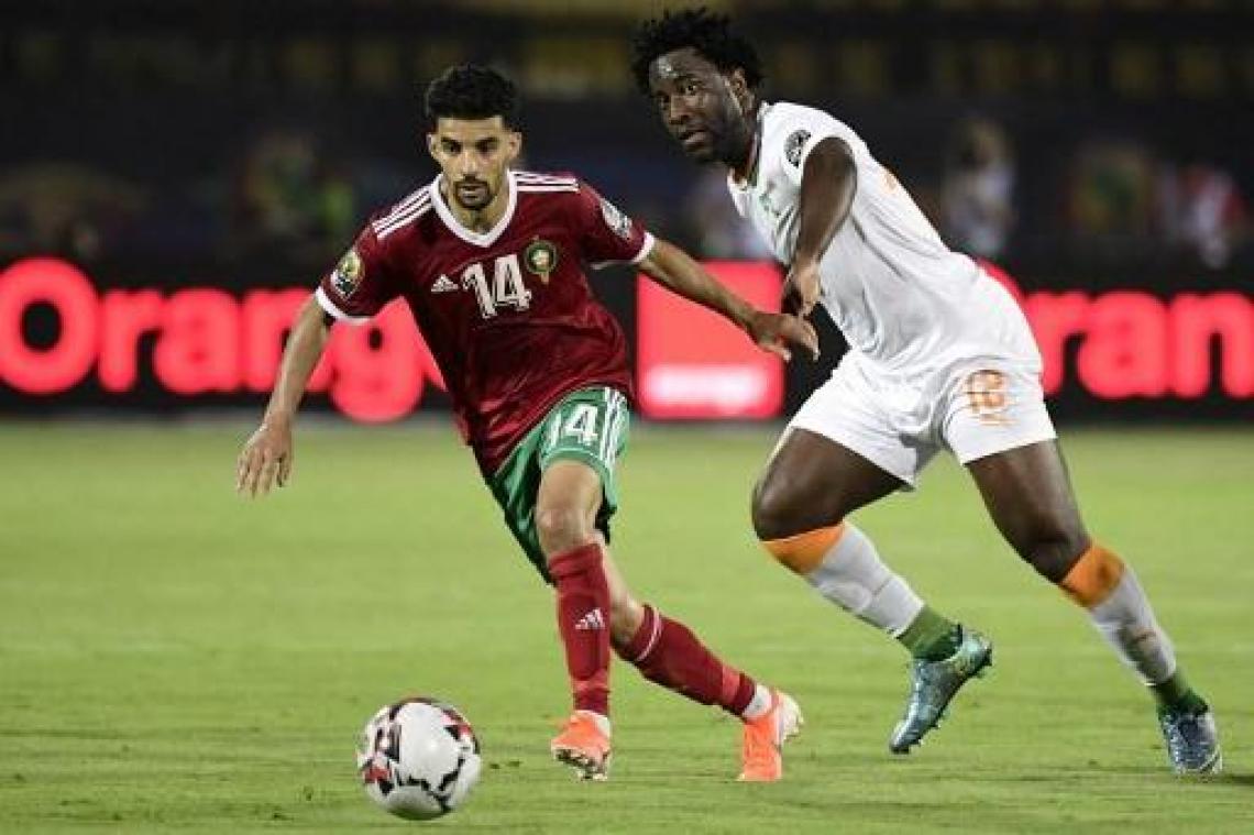 Africa Cup 2019 - Marokko na zuinige zege tegen Ivoorkust zeker van plaats in 1/8 finales