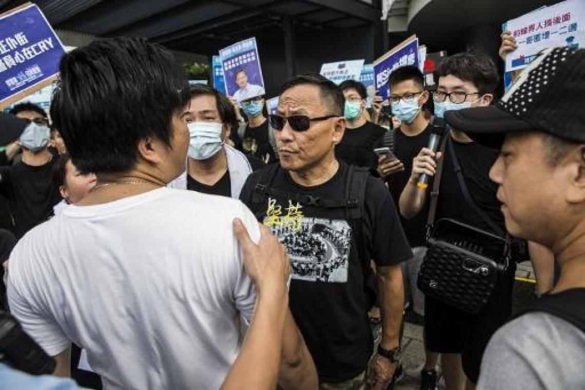Rellen tussen voor- en tegenstanders van regering in Hongkong