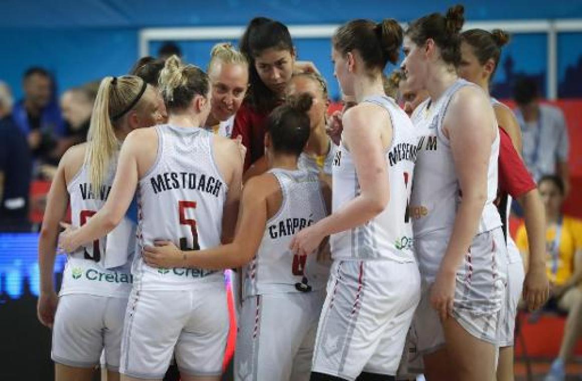 EK basket (v) - Rusland steekt Belgian Cats handje toe