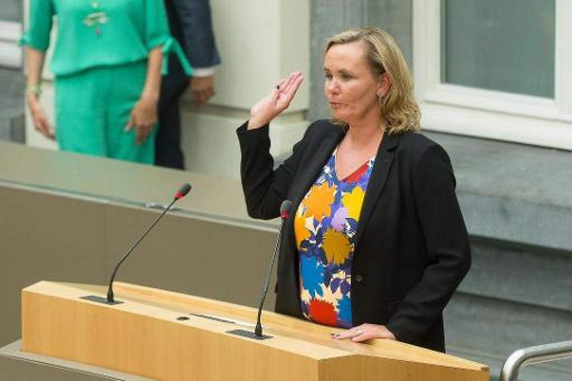 Liesbeth Homans (N-VA) heeft het ziekenhuis mogen verlaten