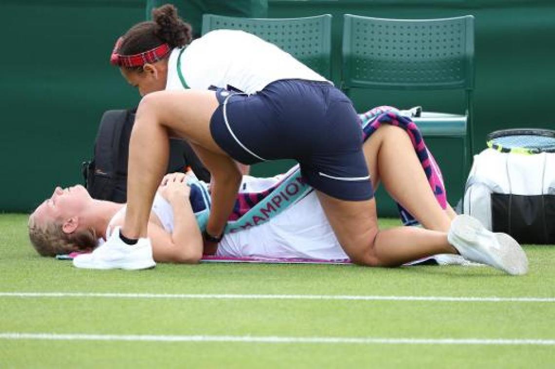 Ysaline Bonaventure in eerste ronde uitgeschakeld op Wimbledon