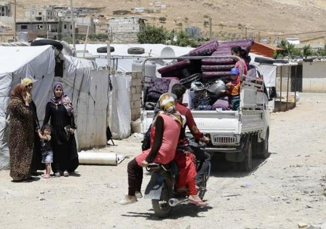 Libanese leger gestart met vernielen van Syrische vluchtelingenkampen