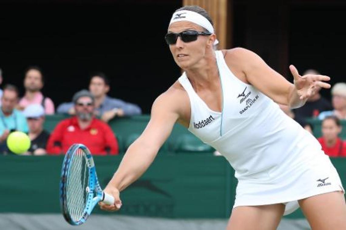 Kirsten Flipkens en Yanina Wickmayer naar tweede ronde van Wimbledon