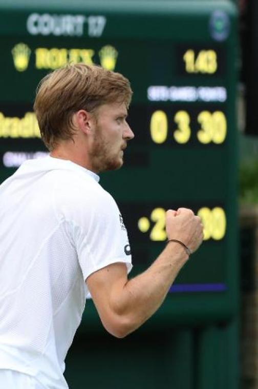 David Goffin naar tweede ronde Wimbledon
