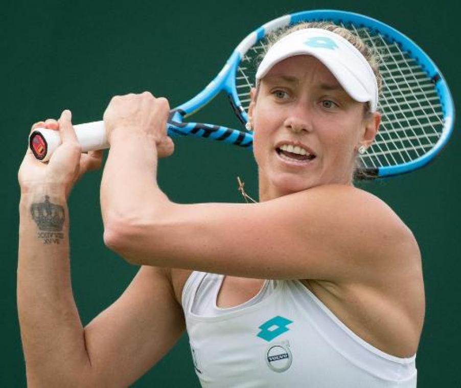 Wimbledon - Yanina Wickmayer: "Ben op de goede weg"