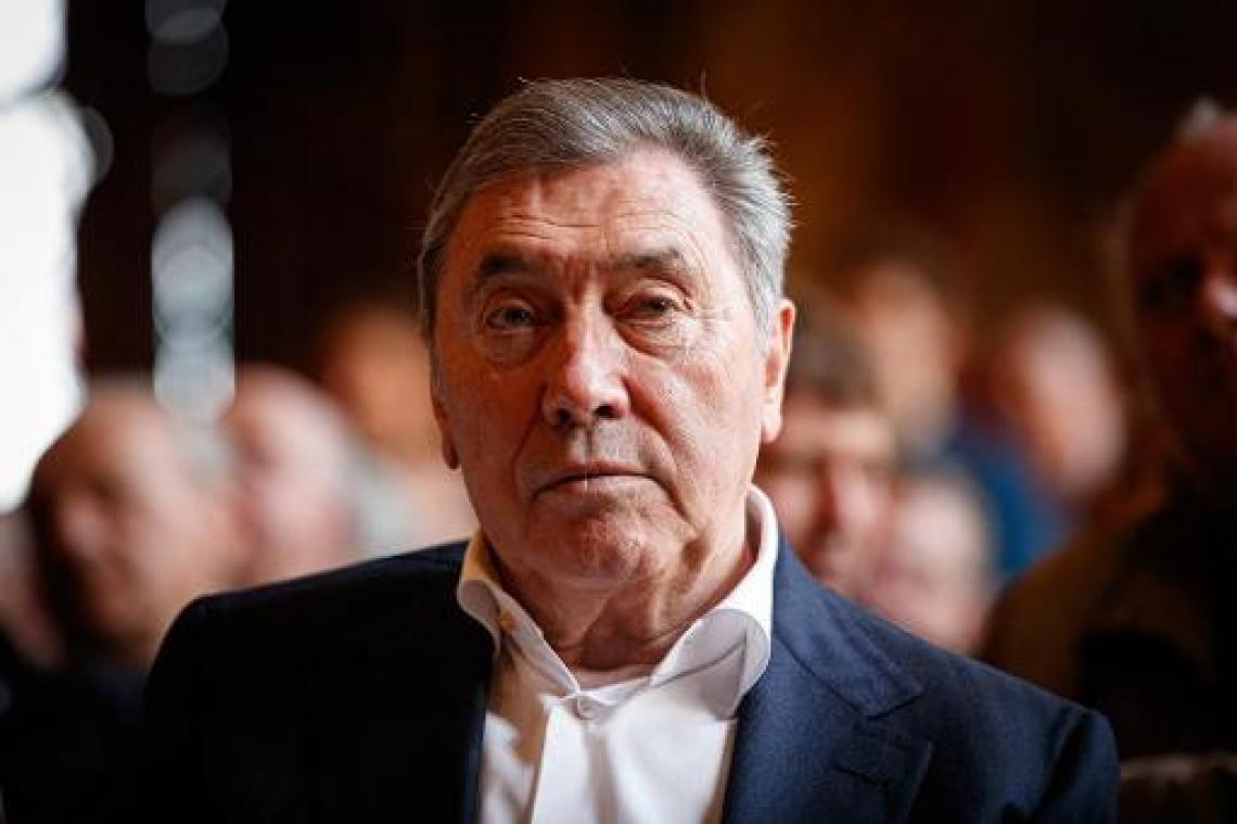 Brusselse muurfresco van Eddy Merckx en Yvonne Reynders ingehuldigd
