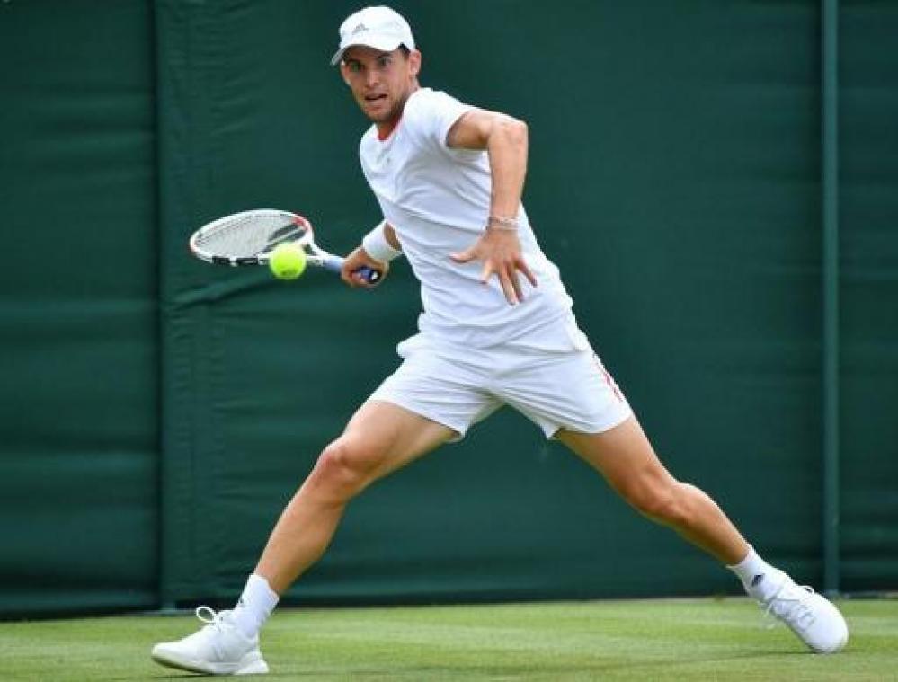 Thiem moet al meteen inpakken op Wimbledon