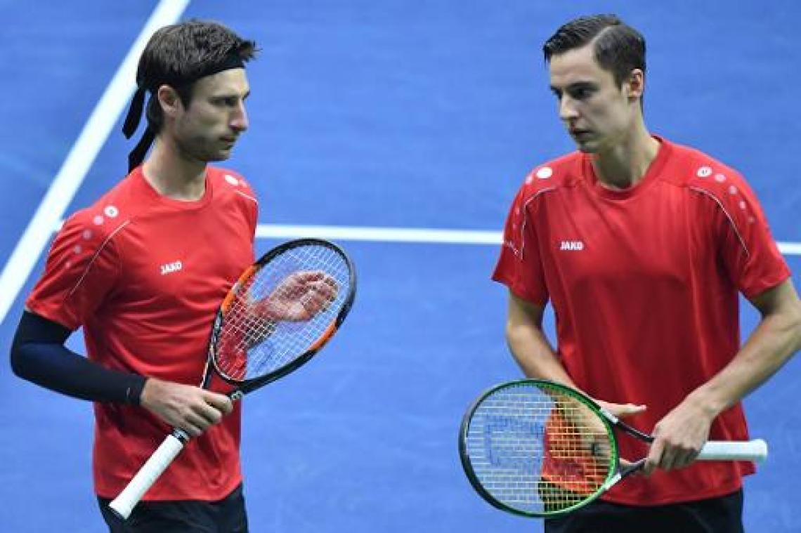 Sander Gille en Joran Vliegen stoten door in dubbelspel Wimbledon