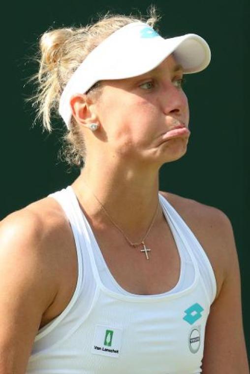 Yanina Wickmayer moet inpakken na verlies in tweede ronde Wimbledon