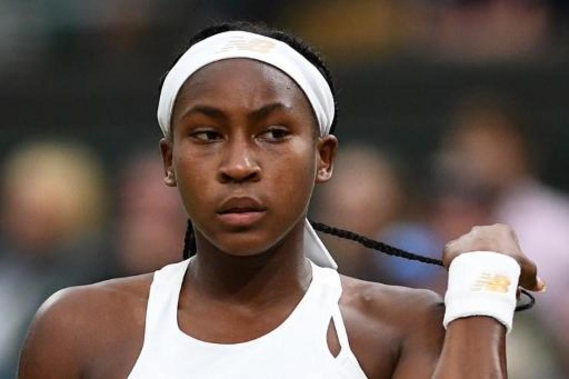 Wimbledon - Vijftienjarige Cori Gauff blijft winnen