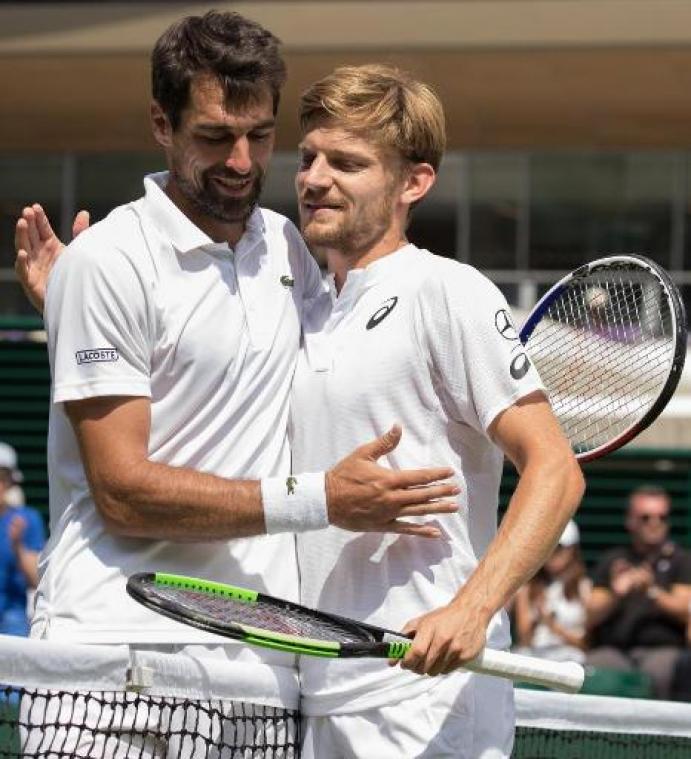 Wimbledon - Chardy na nederlaag tegen Goffin: "Ik vond geen oplossingen"