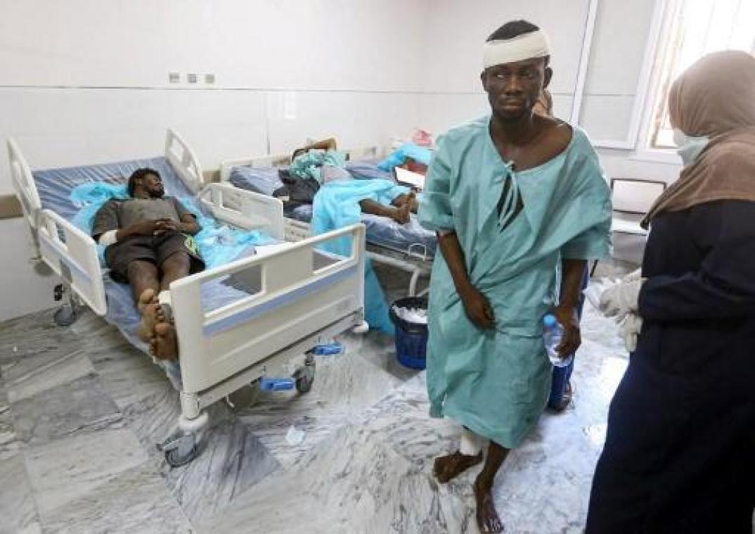 Nog altijd 300 migranten vast in Libisch centrum dat gebombardeerd werd