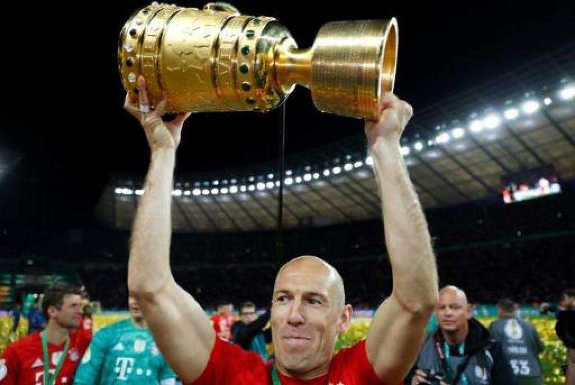 Arjen Robben zet punt achter voetbalcarrière