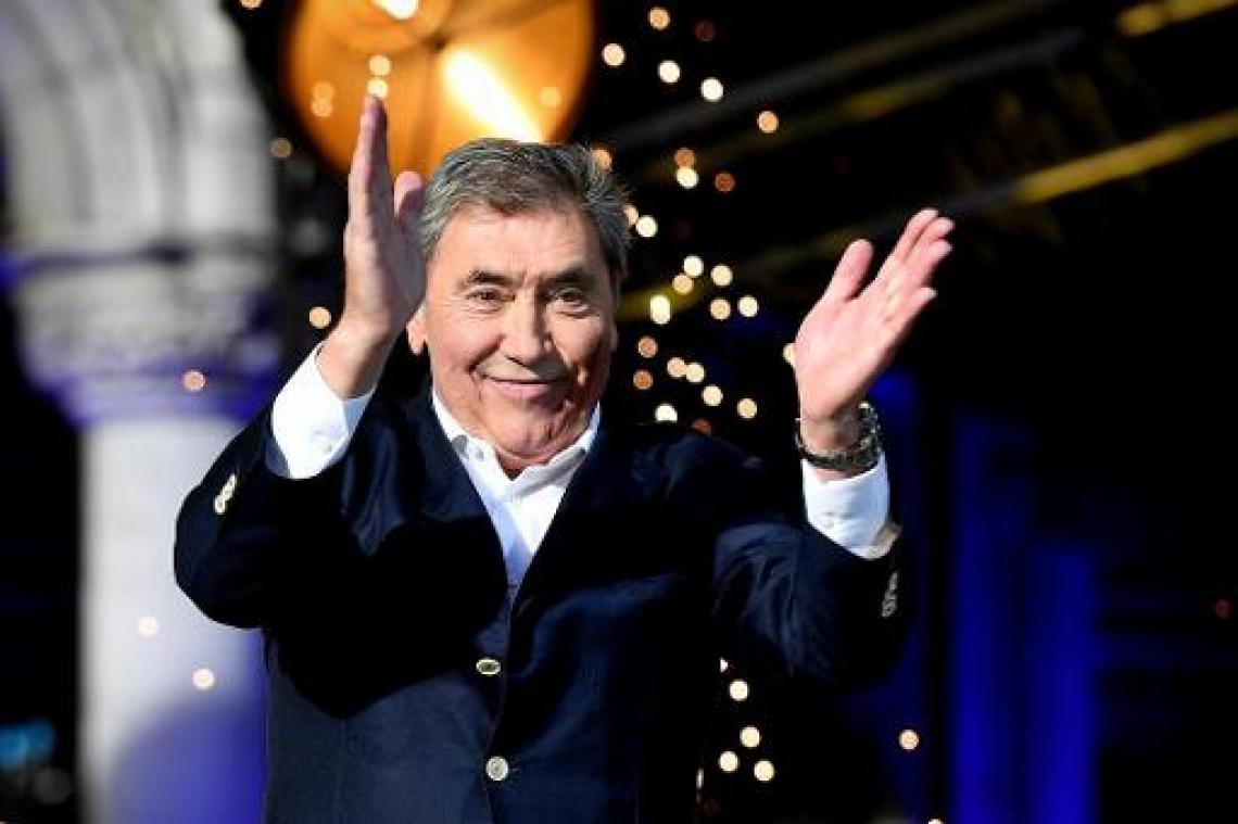 Volgelopen Grote Markt bezorgt Eddy Merckx opnieuw een kippenvelmoment