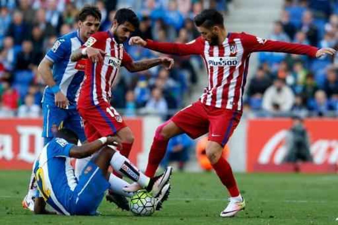Belgen in het buitenland - Carrasco pakt met Atlético de zege tegen Espanyol