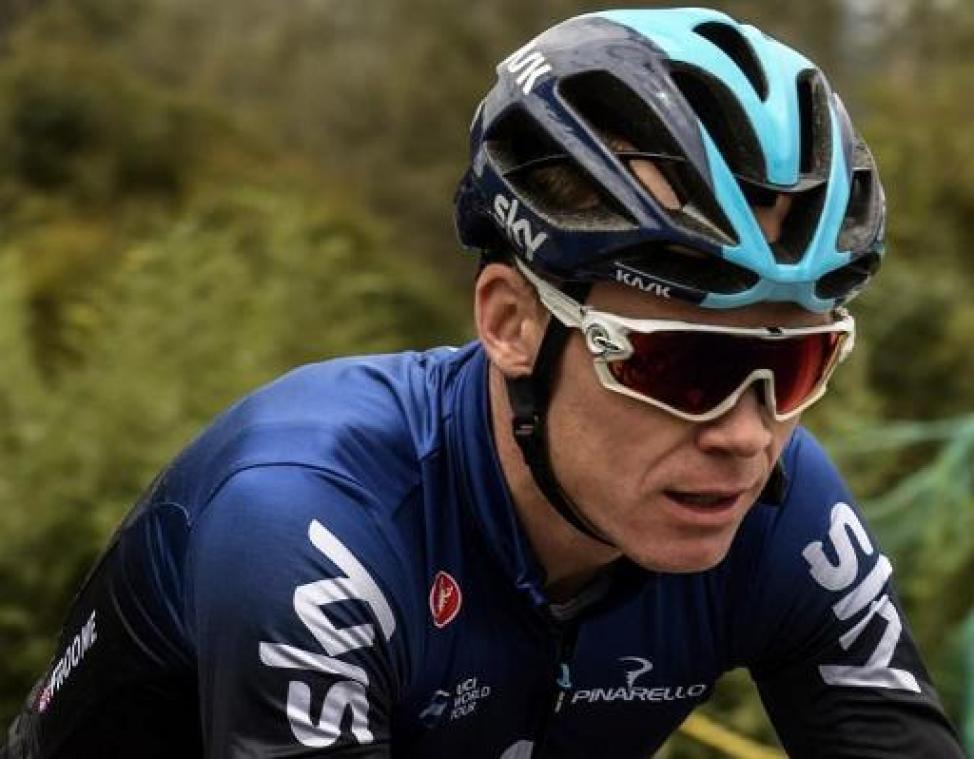 Froome is terug thuis na zware val