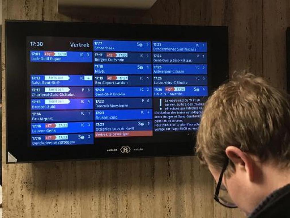Stiptheid treinen opnieuw onder 90 procent