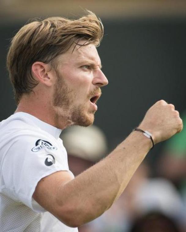 Wimbledon - "Heel blij met manier waarop ik geknokt heb", zegt Goffin na winst in marathonwedstrijd