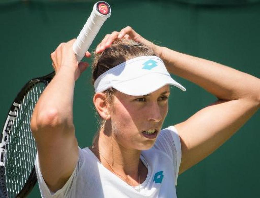 Elise Mertens staat voor het eerst in de vierde ronde
