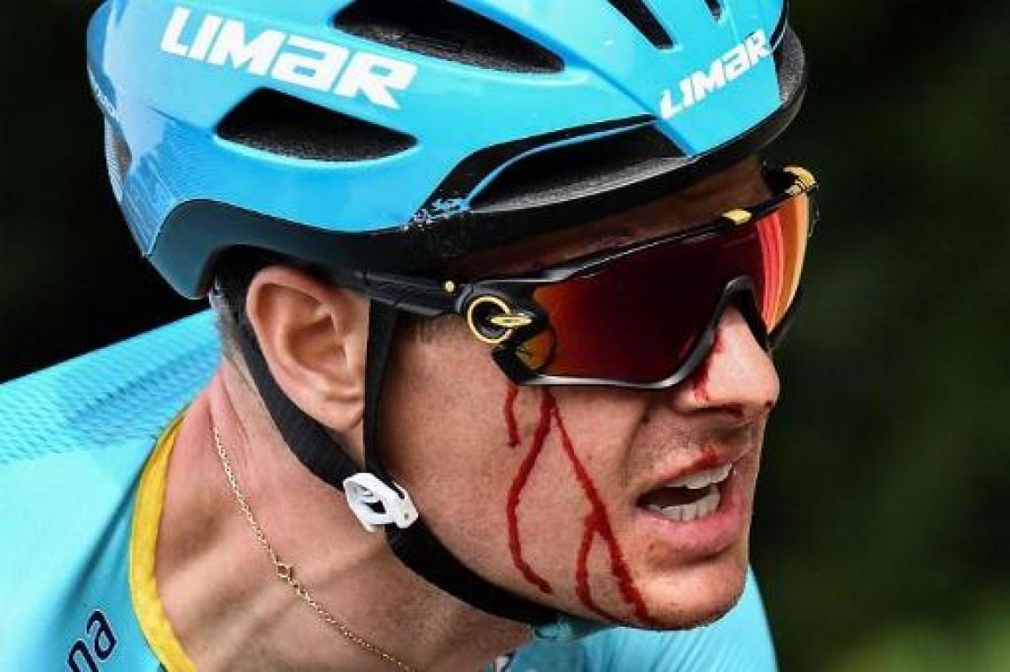 Tour de France - Fuglsang houdt geen breuken over aan valpartij