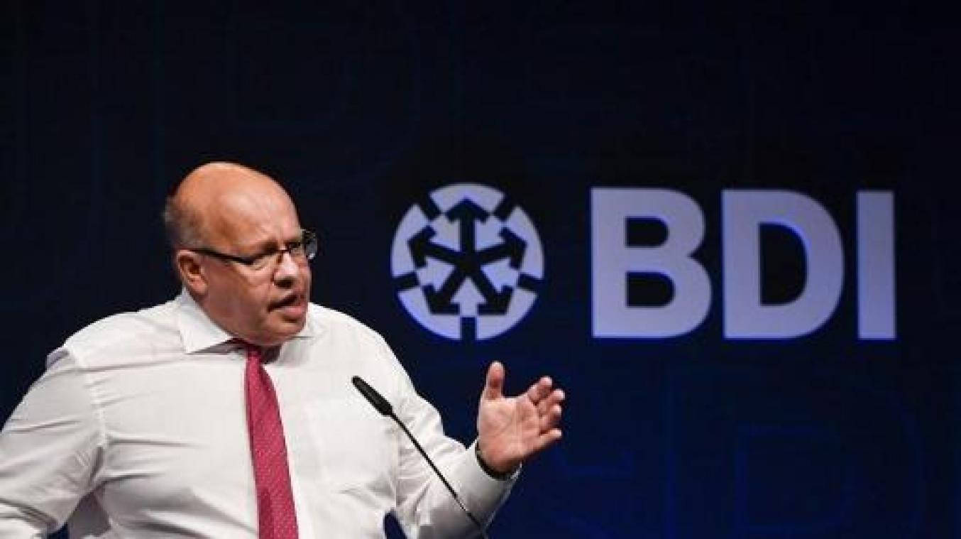Duitse minister van Economie naar VS: handelsconflict bovenaan agenda