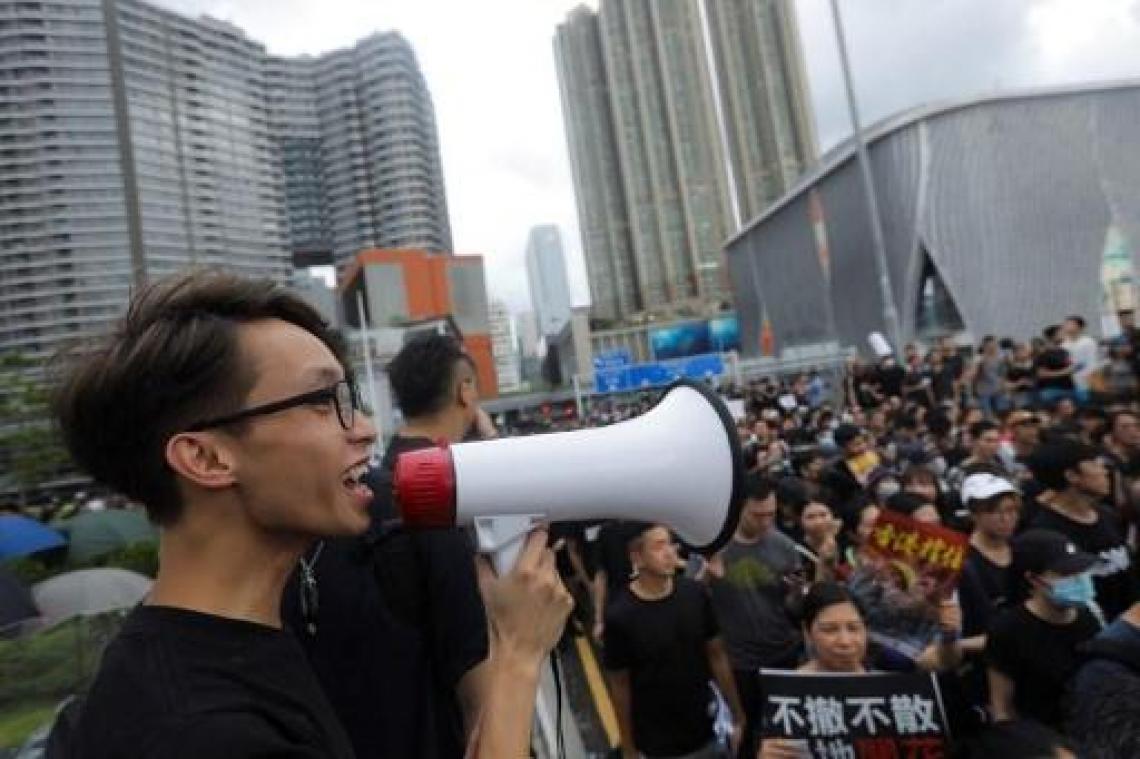 Manifestanten voeren actie aan "Chinees" treinstation